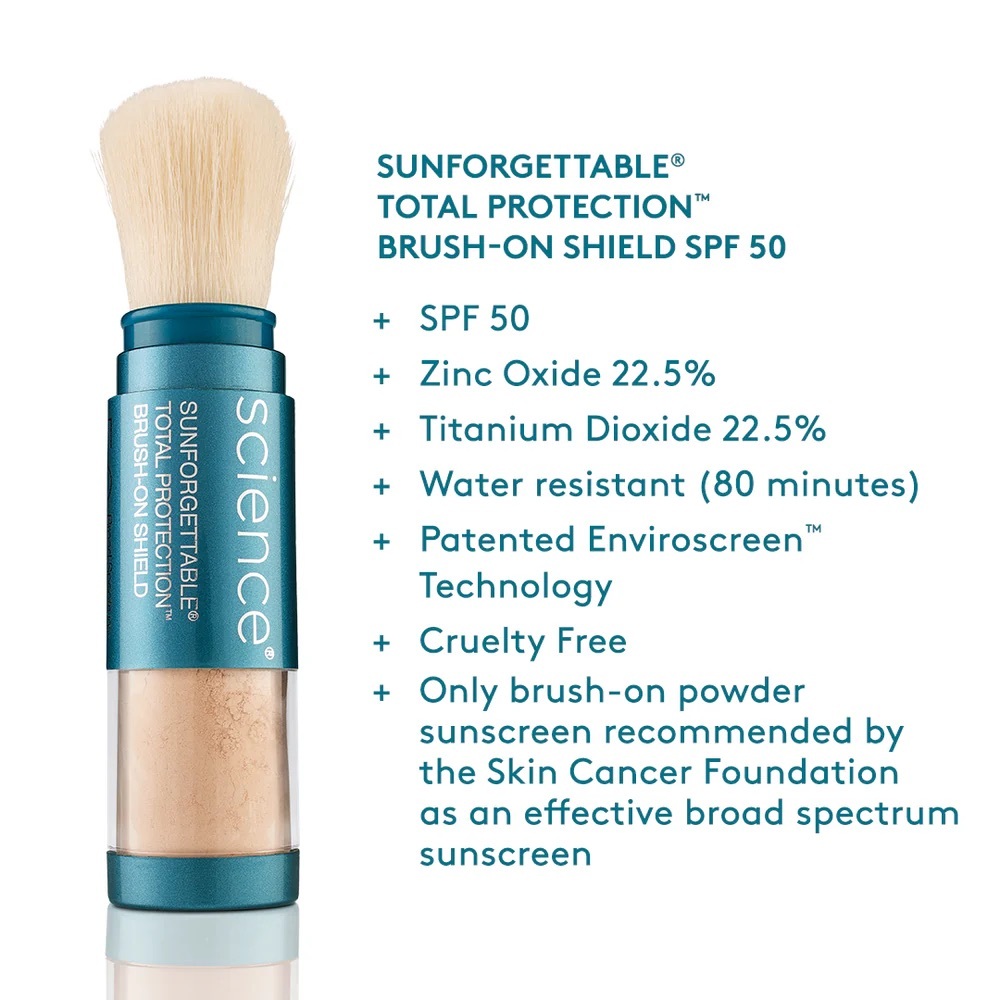 *New Sealed* Colorescience Sunforgettable EnviroScreen Protection BrushOn SPF 50